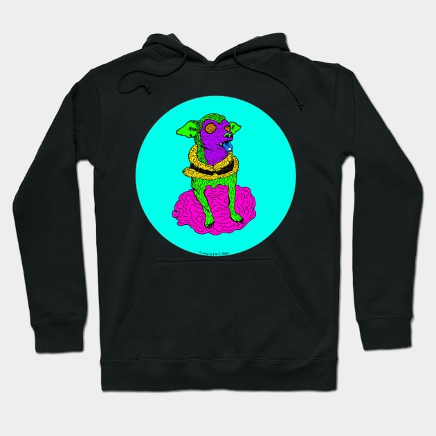 Trippin' Chihuahua Hoodie by Pop Wasteland